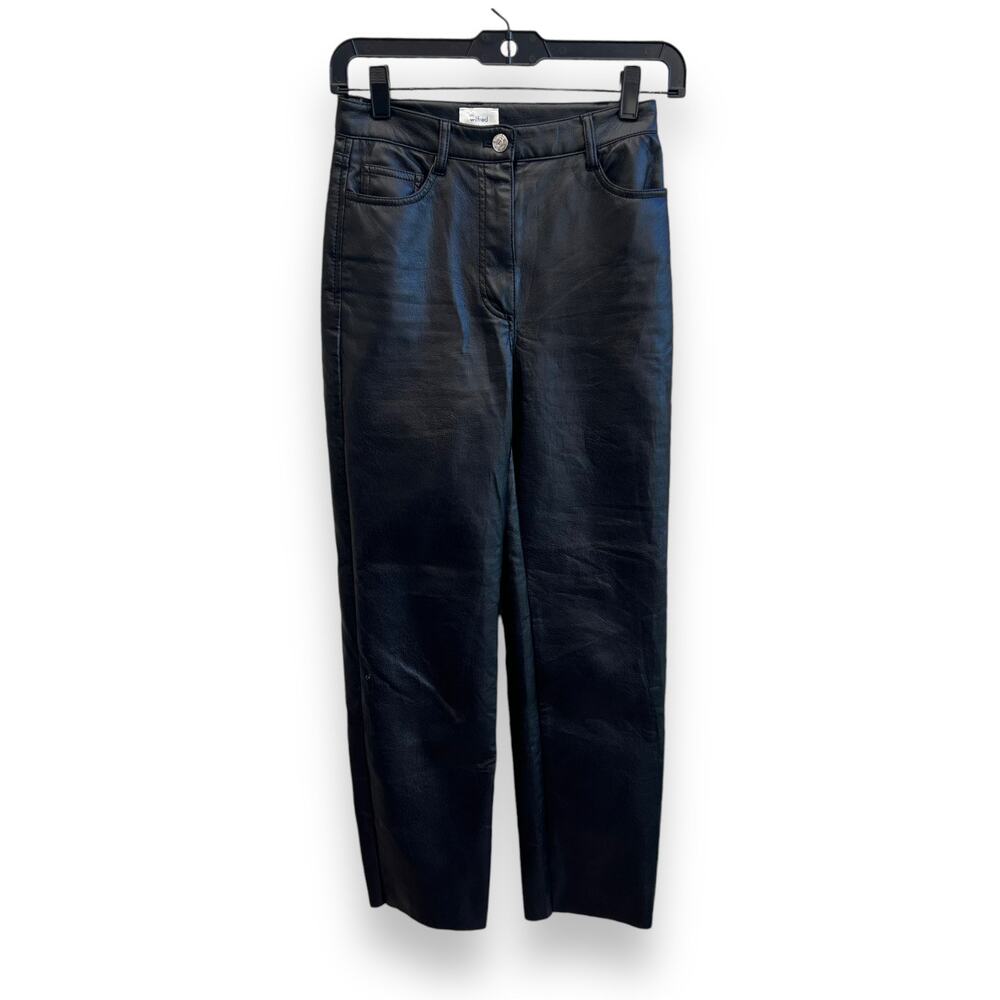 Aritzia Wilfred Vegan Faux Leather Pants Size 0